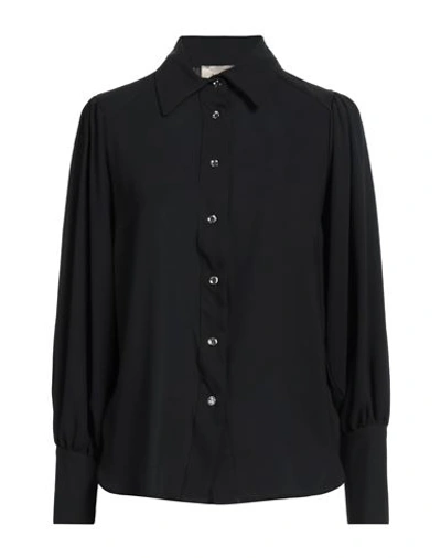 Toy G. Woman Shirt Black Size 12 Polyester