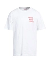 Bisous Man T-shirt White Size Xl Cotton