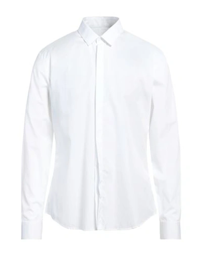 Sandro Man Shirt White Size Xl Cotton