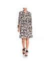 KENNETH COLE NEW YORK WOMENS CAMOUFLAGE WRAP DRESS