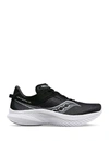 SAUCONY WOMEN'S KINVARA 14 RUNNING SHOES IN BLACK/WHITE