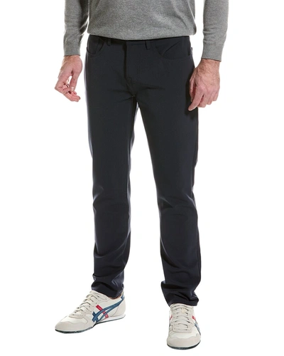 7 For All Mankind Mens Slimmy Tapered Luxe Performance Eco Jeans In Dark Stonewash In Blue