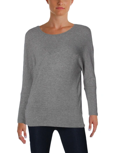 Cupcakes And Cashmere Chey Emily Womens Dolman Sleeves Jersey Sweatshirt In Grey