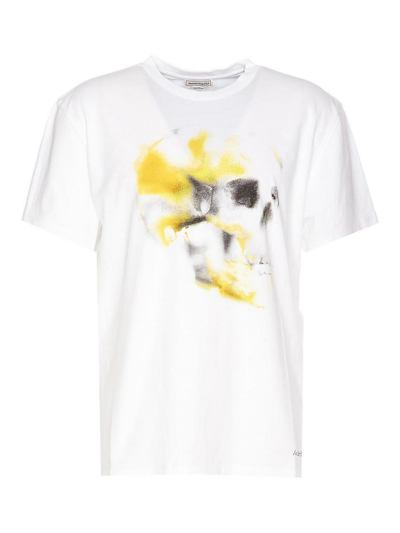 Alexander Mcqueen T-shirts And Polos In Blanco