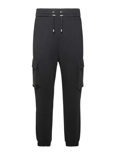 Balmain Cargo Trousers In Black
