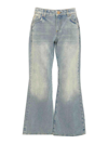 Balmain Western Bootcut Jeans In Blue