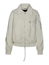 Blumarine Bomber Jacket In Cream