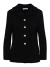 Charlott Embellished-buttons Jacket In Black