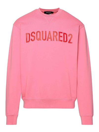 Dsquared2 Logo Sweatshirt In Pink