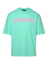 Dsquared2 Loose Fit Green T-shirt