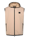 DOLCE & GABBANA GILET WITH HOODIE