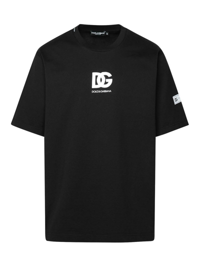 Dolce & Gabbana Cotton T-shirt In Black