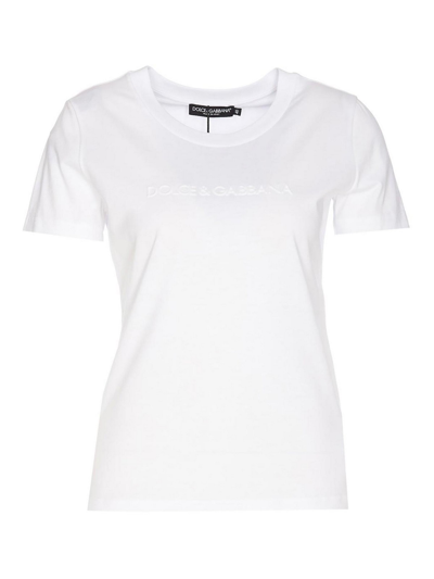 DOLCE & GABBANA CAMISETA - BLANCO