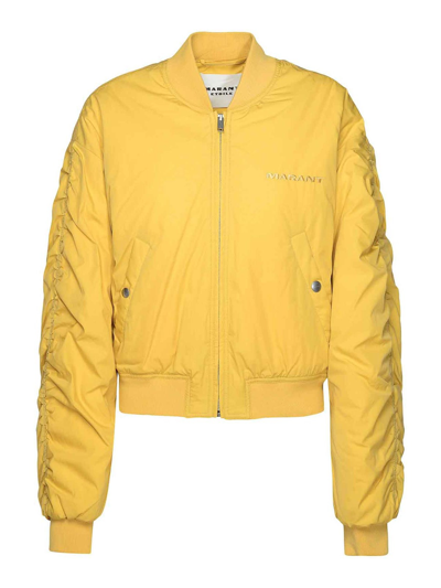 Isabel Marant Bomber Jacket In Yellow