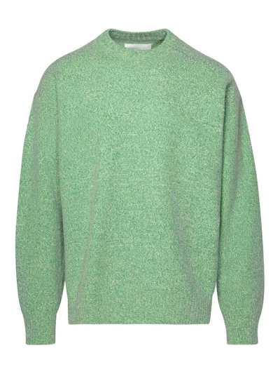 Jil Sander Wool Sweater In Green