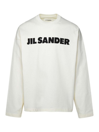 JIL SANDER CAMISETA - CREMA