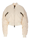 K-WAY CROPPED LONCROP SHINY TWILL BOMBER