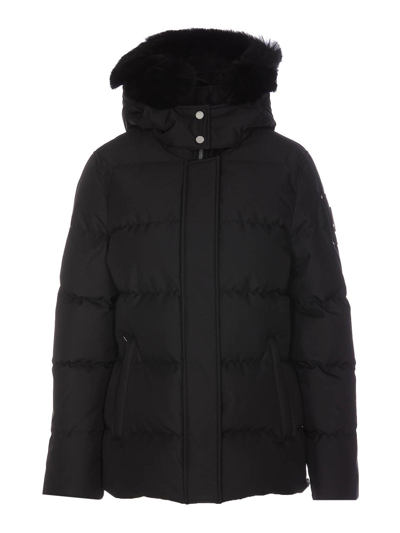 Moose Knuckles Cloud 3q Down Jacket In Black