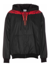 MARCELO BURLON COUNTY OF MILAN ICON WINGS PADDED ZIP HOODIE