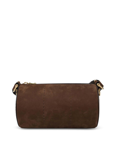 Max Mara Leather Bag In Brown