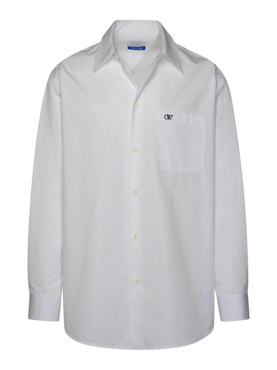 Off-white Oversized Shirt In White