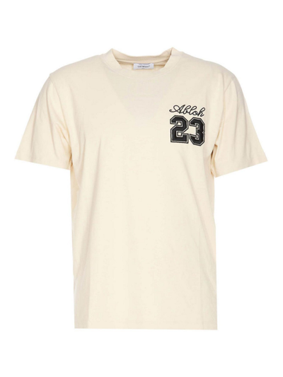 Off-white Off White Crew Neck T Shirt With 23 Logo