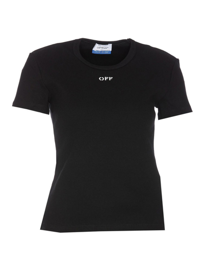 OFF-WHITE OFF STAMP LOGO T-SHIRT