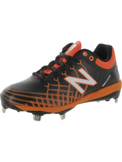 New Balance 4040v5 Mens Faux Leather Metal Cleats In Multi