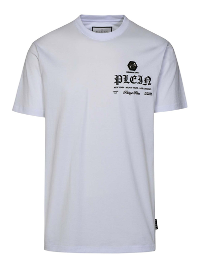Philipp Plein Short-sleeved T-shirt In White