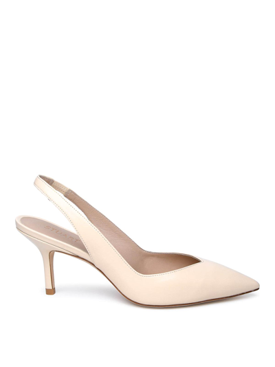 Stuart Weitzman Eva 75mm Pumps In Cream