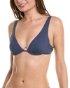Shop L*space Fused Alana Triangle Top In Grey