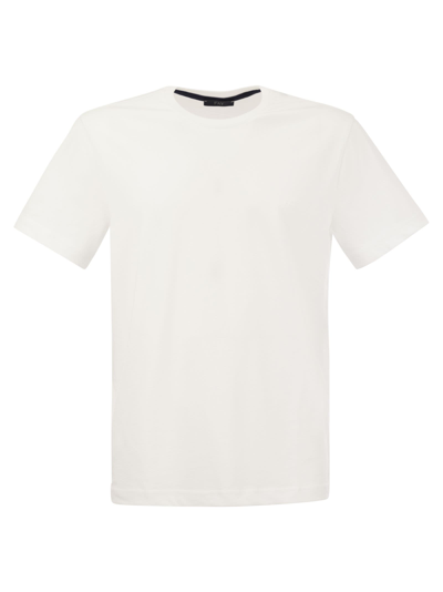 Fay Cotton T-shirt In White