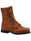 FIN & FEATHER 9" WATERPROOF MENS LEATHER OIL RESISTANT WORK BOOTS