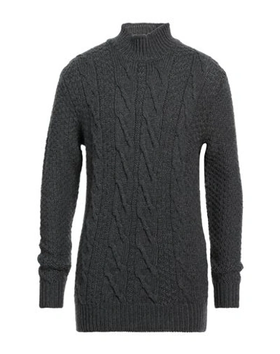 Filippo De Laurentiis Man Turtleneck Lead Size 44 Merino Wool In Grey