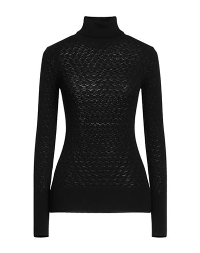 Eleventy Woman Turtleneck Black Size S Wool