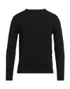 Alpha Studio Man Sweater Black Size 44 Recycled Wool, Viscose, Polyamide, Cashmere