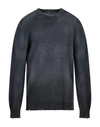 Arovescio Man Sweater Midnight Blue Size 46 Merino Wool, Cashmere