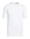 Kangra Cashmere Kangra Man Sweater White Size 42 Cotton In White