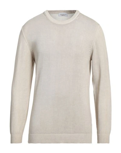Bellwood Man Sweater Beige Size 42 Cotton