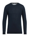 Bellwood Man Sweater Midnight Blue Size 40 Cotton