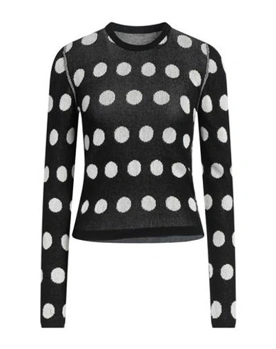 Mm6 Maison Margiela Woman Sweater Black Size M Cotton
