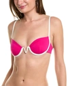 L*space Nico Bikini Top In Pink