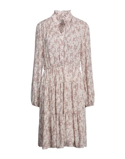 Eleventy Woman Midi Dress Ivory Size 2 Polyester In White