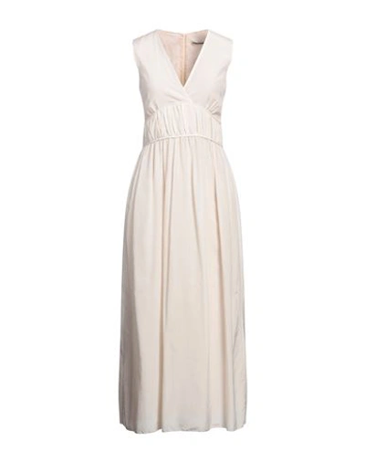 Drykorn Woman Maxi Dress Ivory Size 4 Cotton, Viscose In White