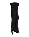 Mugler Woman Mini Dress Black Size M Viscose, Polyamide, Polyester