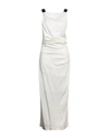 SOPHIE AND LUCIE SOPHIE AND LUCIE WOMAN MAXI DRESS IVORY SIZE 8 VISCOSE