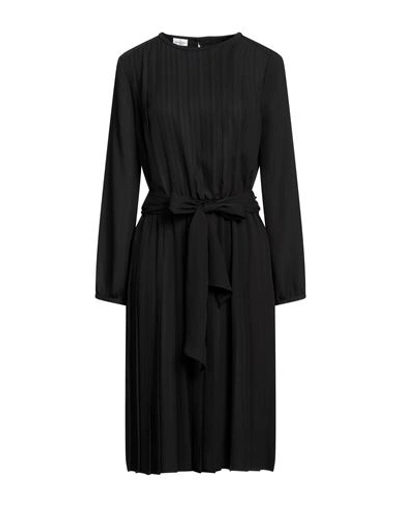Rebel Queen Woman Midi Dress Black Size S Polyester