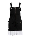 Sandro Woman Mini Dress Black Size 8 Cotton, Polyamide, Elastane, Polyester In Black