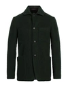 THE GIGI THE GIGI MAN COAT DARK GREEN SIZE 46 VIRGIN WOOL