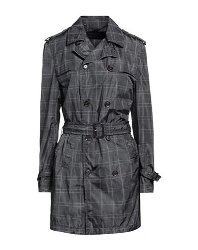 Husky Woman Overcoat & Trench Coat Steel Grey Size 14 Polyamide, Polyurethane
